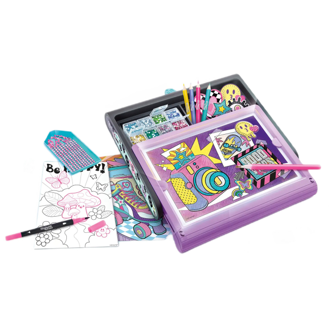 Мозаїка - Набір для творчості Canal Toys Style 4 Ever Diamond Art Фабрика з підсвіткою (OFG300)#3