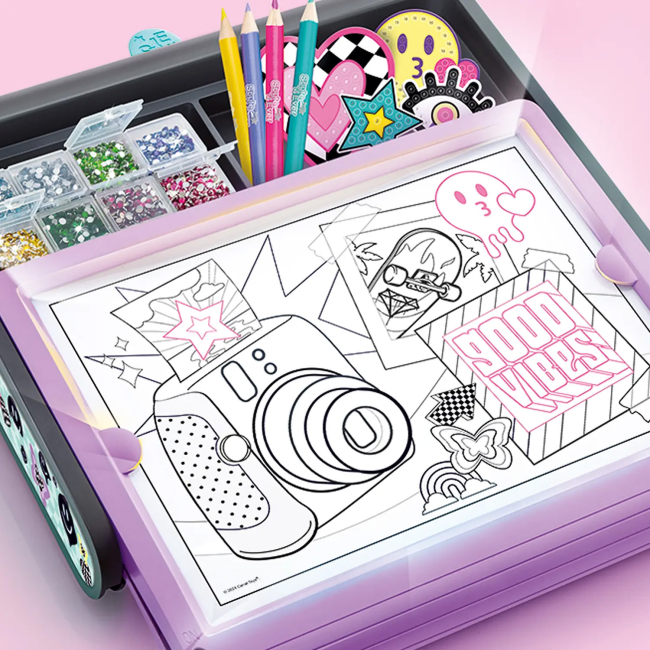 Мозаїка - Набір для творчості Canal Toys Style 4 Ever Diamond Art Фабрика з підсвіткою (OFG300)#4