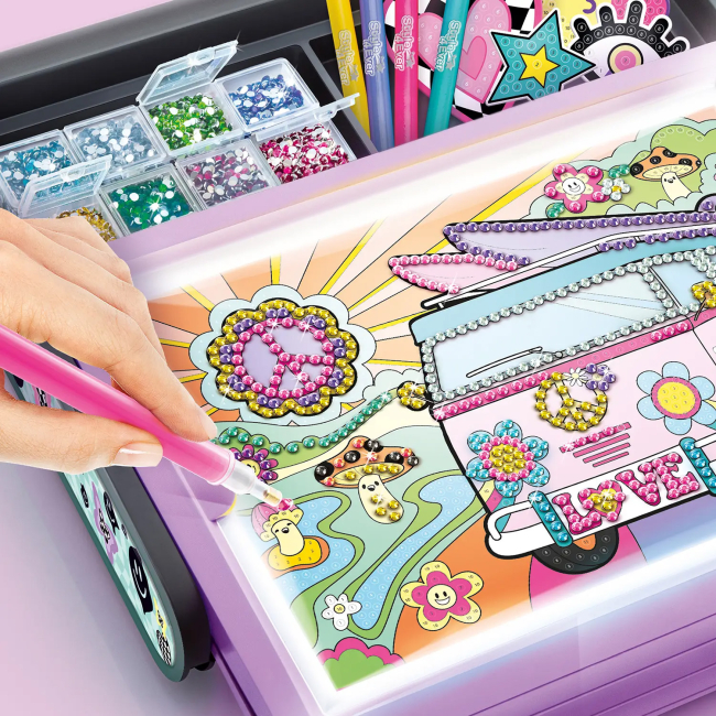 Мозаїка - Набір для творчості Canal Toys Style 4 Ever Diamond Art Фабрика з підсвіткою (OFG300)#5