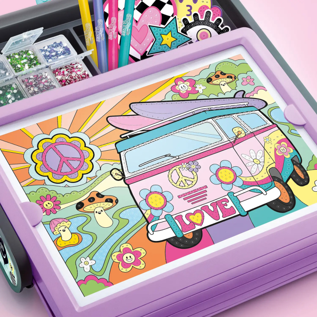 Мозаїка - Набір для творчості Canal Toys Style 4 Ever Diamond Art Фабрика з підсвіткою (OFG300)#6