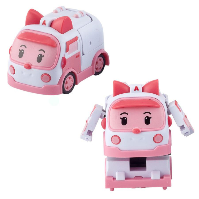 Трансформери - Ігровий набір Robocar Poli Міні рятівники-трансформери делюкс (ZR-915)#5