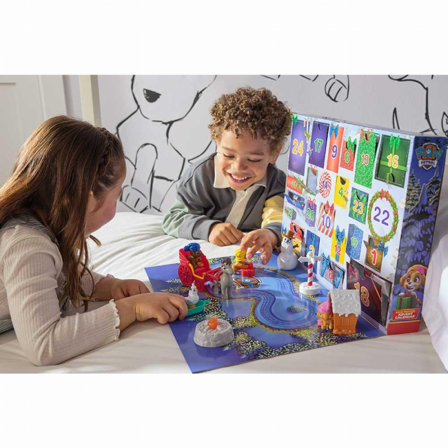 Фігурки персонажів - Адвент-календар Paw Patrol Зимові цуценята (SM16738/6070226)#6