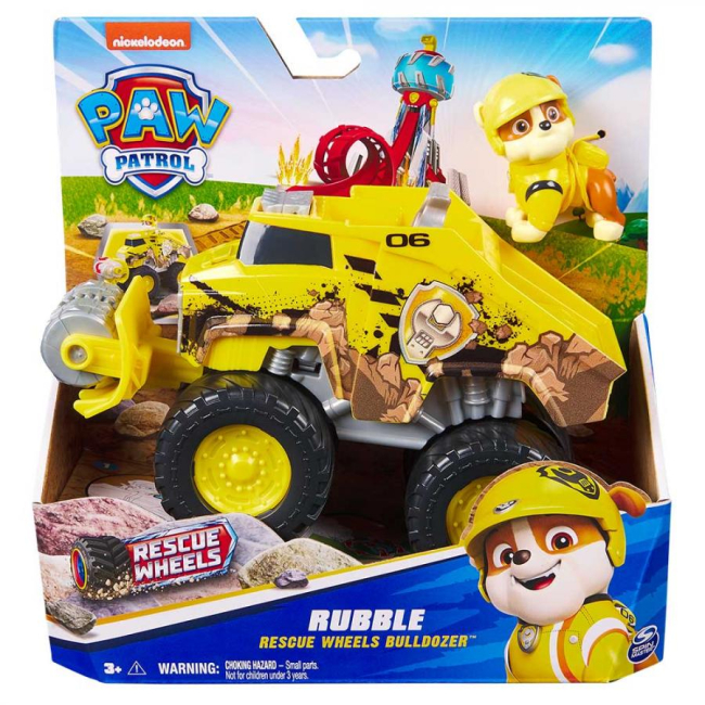 Фігурки персонажів - Великий рятувальний автомобіль Paw Patrol Rescue Wheels з водієм Кремез (SM17776/6069304)#5