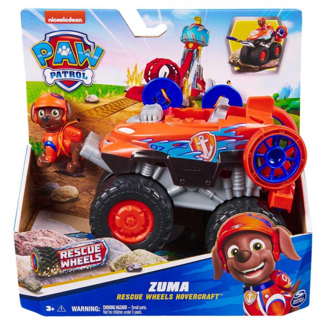 Фігурки персонажів - Великий рятувальний автомобіль Paw Patrol Rescue Wheels з водієм Зума (SM17776/6069332)#5