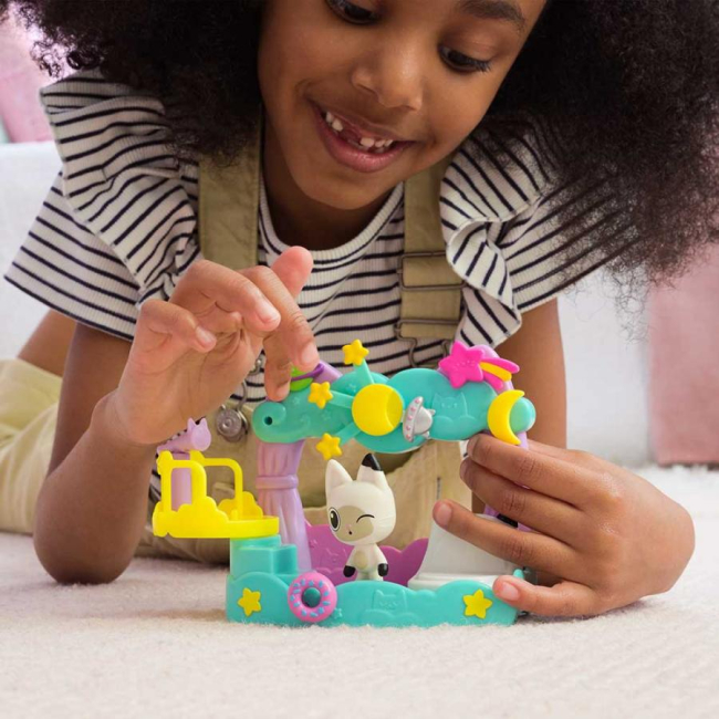 Фігурки персонажів - Ігровий набір Gabby's Dollhouse Ляльковий будиночок Габбі Балкон Пандолапа (SM36259/6071360)#5