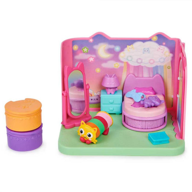 Фігурки персонажів - Ігровий набір Gabby's Dollhouse Спальна кімната (SM36203/6062037)#5