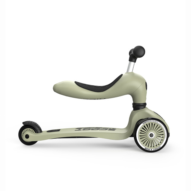 Самокати - Самокат Scoot & Ride Highwaykick-1 Оливковий (SR-160629-OLIVE)#2