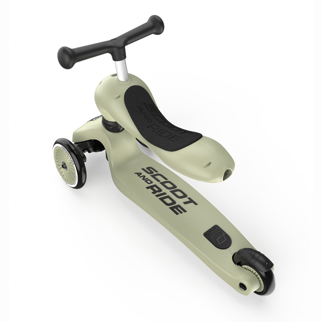 Самокати - Самокат Scoot & Ride Highwaykick-1 Оливковий (SR-160629-OLIVE)#3