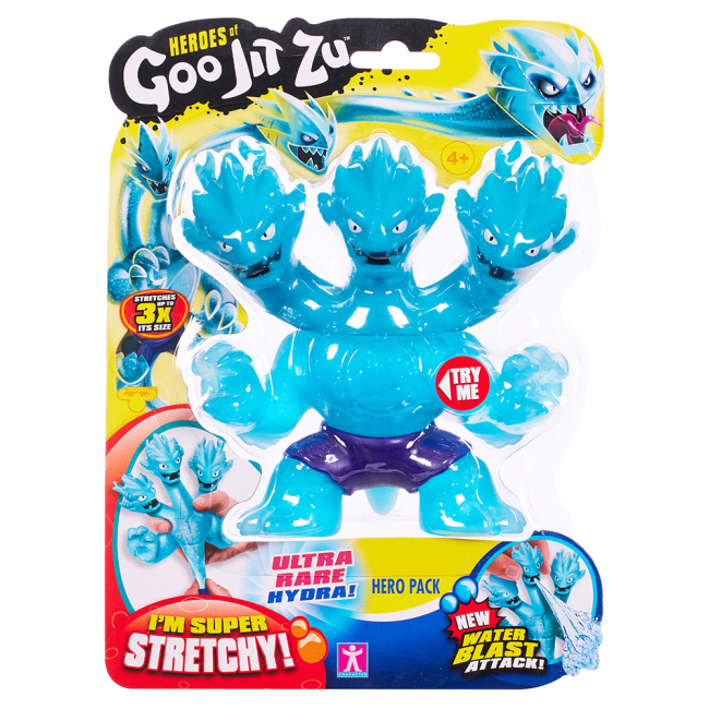 Антистрес іграшки - Стретч-антистрес Goo Jit Zu Герої Гуджитсу Гідра (123661)#2
