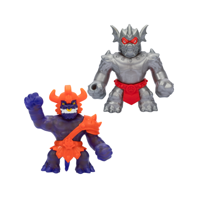 Антистрес іграшки - Набір стретч-антистрес Goo Jit Zu Stretch strikers Блейзагон та Коруптагон (123649)#2