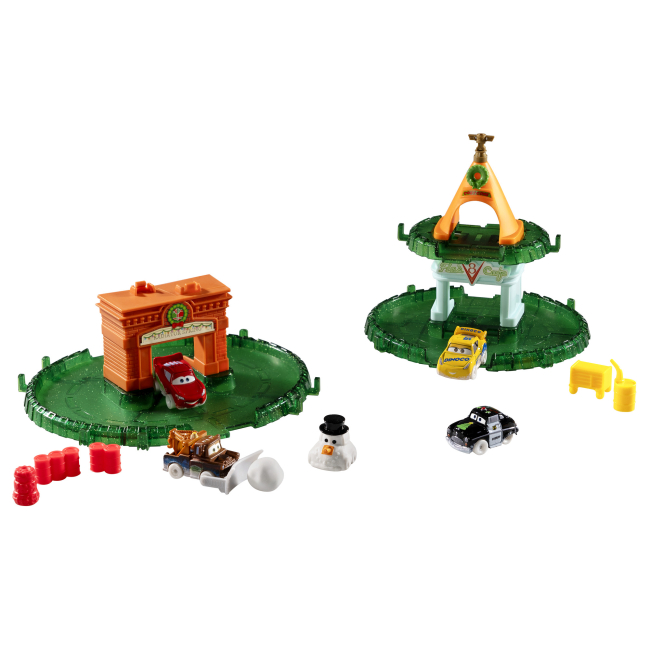 Автомоделі - Адвент-календар Cars Disney Тачки з мінігонщиками (HXT34)#2