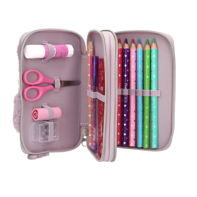 Пенали та гаманці - Пенал Princess Mimi Пінгвін з канцелярським приладдям (0413158)#3