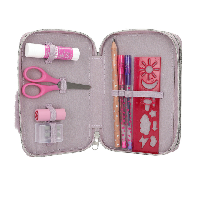 Пенали та гаманці - Пенал Princess Mimi Пінгвін з канцелярським приладдям (0413158)#4