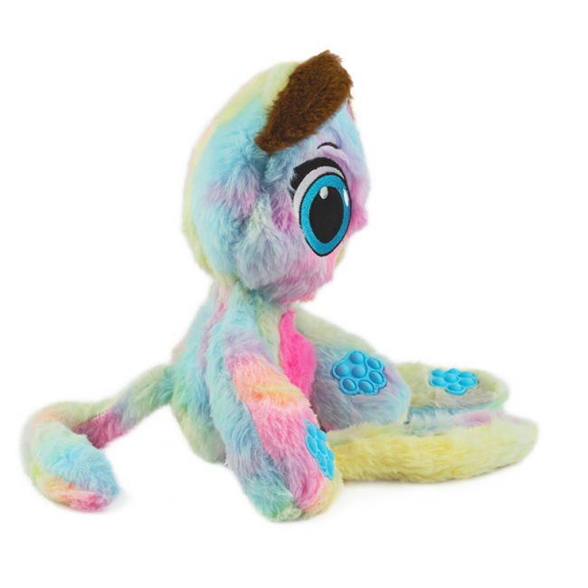 М'які тварини - М’яка іграшка Bubble Pops Чорничне ведмежа 34 см (2312004/8)#3