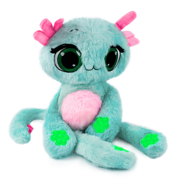 М'які тварини - М’яка іграшка Bubble Pops Кавуневий аксолотль 34 см (2312004/9)#2