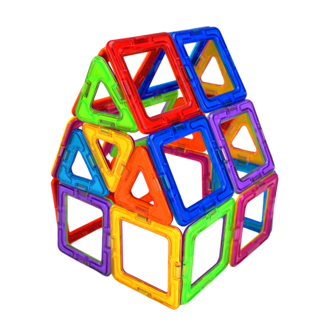 Магнітні конструктори - Магнітний конструктор IBLOCK 32 деталі (PL-923-528)#4