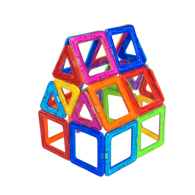 Магнітні конструктори - Магнітний конструктор IBLOCK 30 деталей (PL-923-526)#3