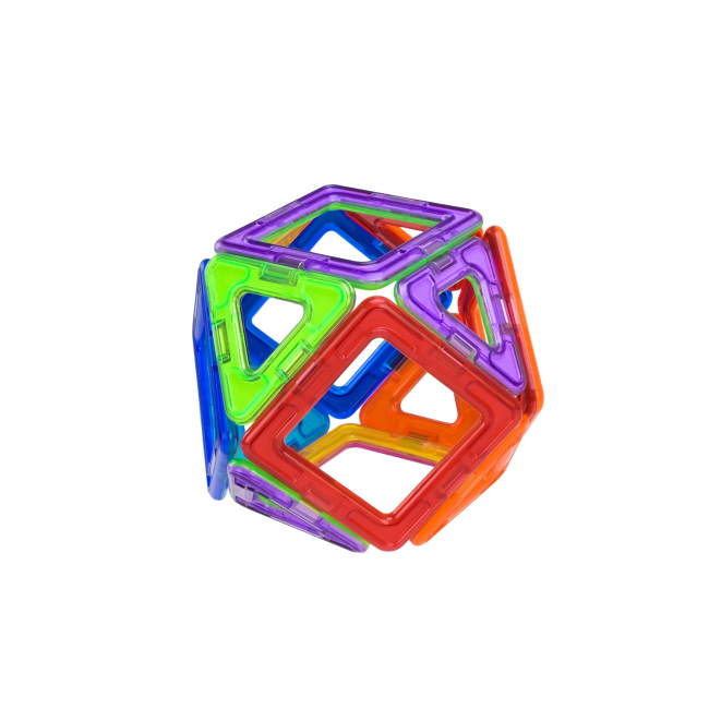 Магнітні конструктори - Магнітний конструктор IBLOCK 30 деталей (PL-923-526)#4