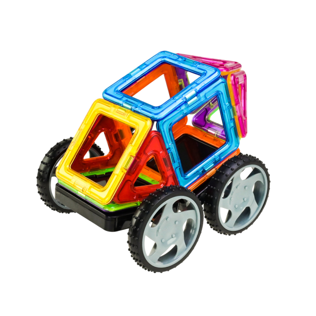 Магнітні конструктори - Магнітний конструктор IBLOCK 16 деталей (PL-923-527)#3