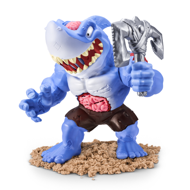 Фігурки тварин - Ігровий набір Smashers Horror House-Large Shark (74124D)#3