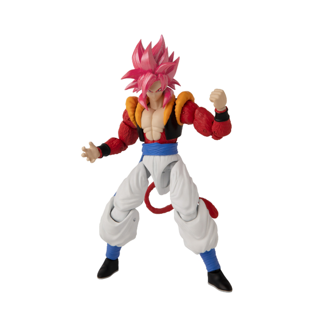 Фігурки персонажів - Фігурка Bandai Dragon Ball Stars poseable Супер Сайян 4 Годжета (123832)#3