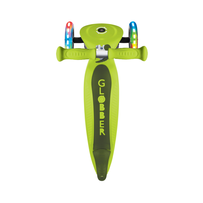Самокати - Самокат Globber Primo foldable lights зелений (432-106-3)#6