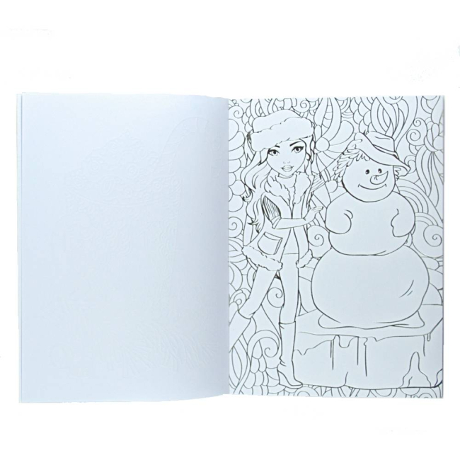 Товари для малювання - Розмальовка Besties Магія срібла (961042)#3