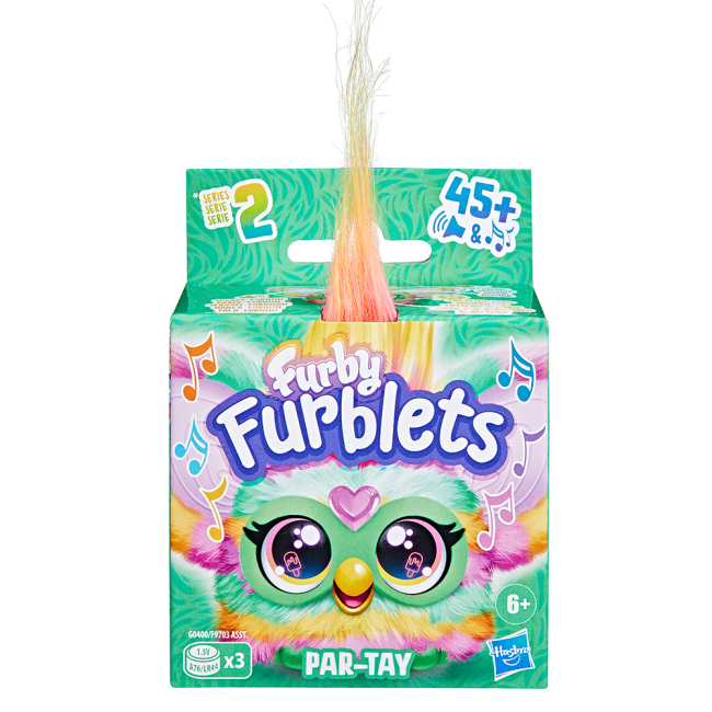 М'які тварини - Інтерактивна іграшка Furby Furblets Фербі Par-Tay (F9703/G0400)#3