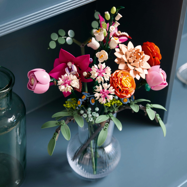 Конструктори LEGO - Конструктор LEGO Botanicals Милий рожевий букет квітів (10342)#7