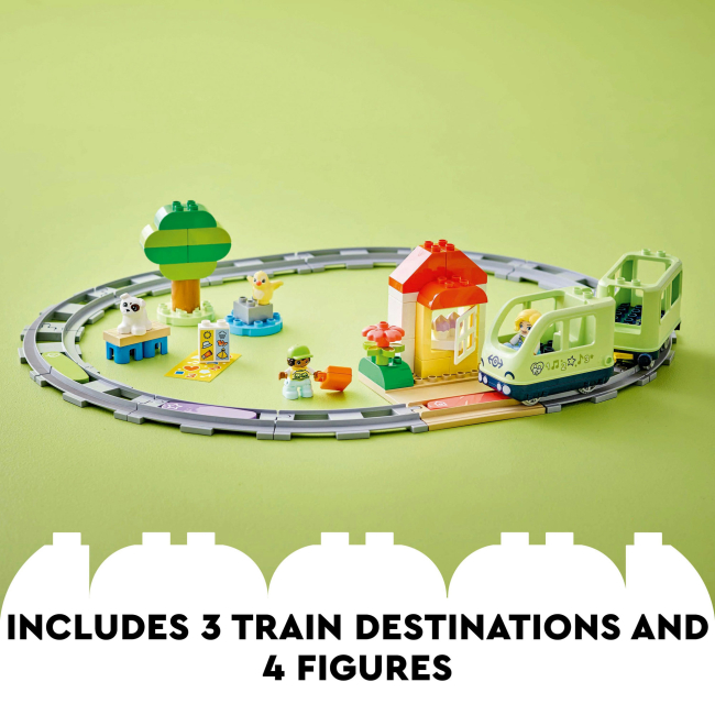 Конструктори LEGO - Конструктор LEGO DUPLO Town Інтерактивний пригодницький потяг (10427)#9