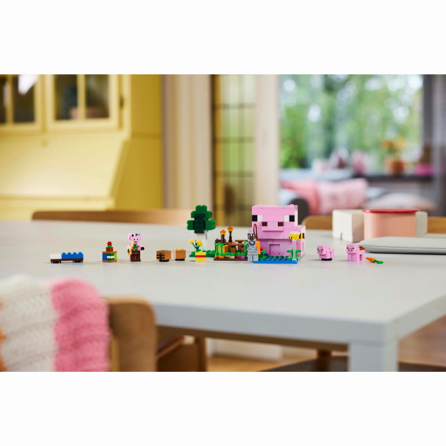 Конструктори LEGO - Конструктор LEGO Minecraft Будинок для поросят (21268)#4