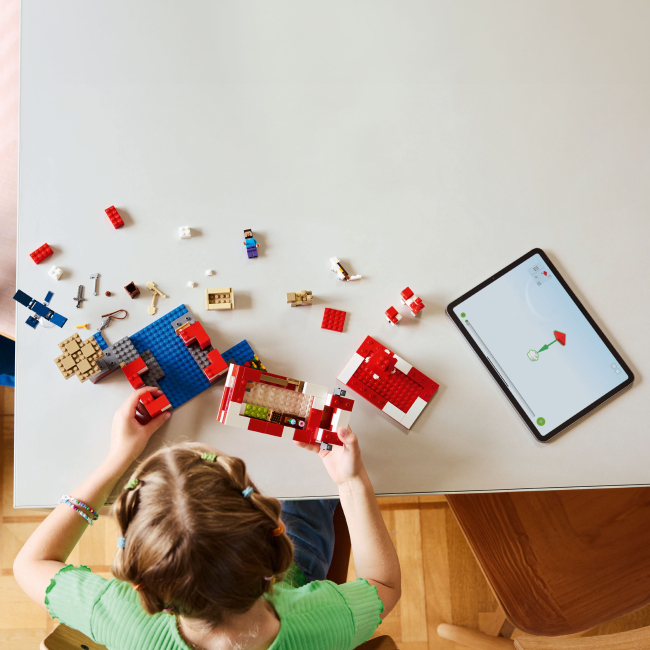 Конструктори LEGO - Конструктор LEGO Minecraft Грибний будинок (21270)#4