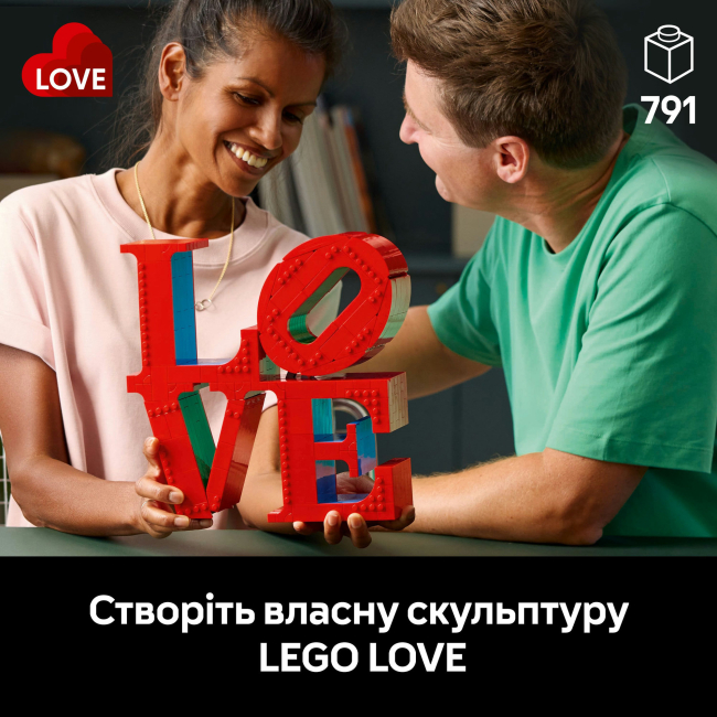 Конструктори LEGO - Конструктор LEGO Art Love (31214)#5