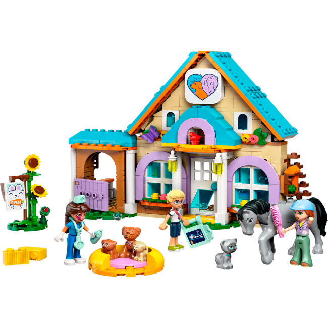 Конструктори LEGO - Конструктор LEGO Friends Ветеринарна клініка для коней і домашніх улюбленців (42651)#2