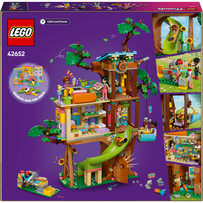 Конструктори LEGO - Конструктор LEGO Friends Тусовка у будиночку дружби на дереві (42652)#3