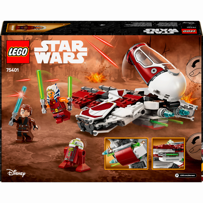 Конструктори LEGO - Конструктор LEGO Star Wars Джедайський перехоплювач Асоки (75401)#3