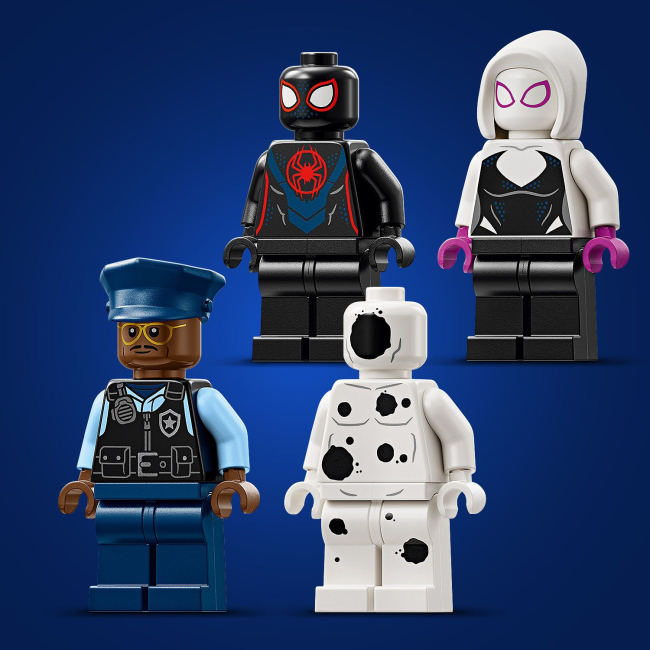 Конструктори LEGO - Конструктор LEGO Marvel Всесвіт-павук: Майлз Моралес проти Плями (76311)#4