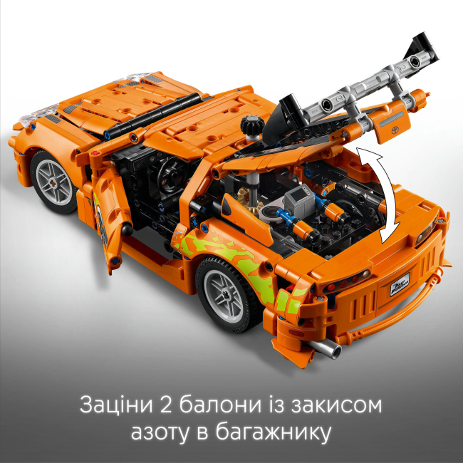 Конструктори LEGO - Конструктор LEGO Technic Fast and Furious Toyota Supra MK4 (42204)#8