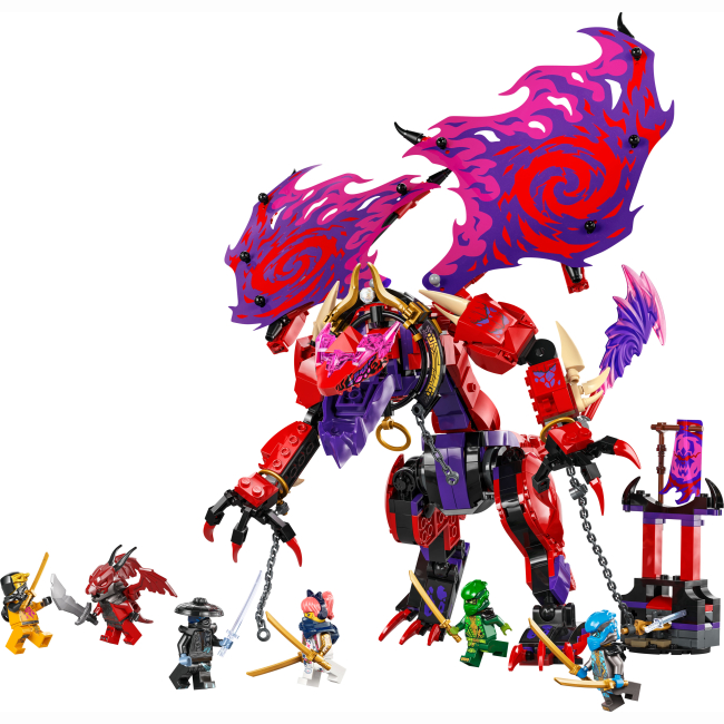 Конструктори LEGO - Конструктор LEGO NINJAGO Громовержець Дракон Хаосу (71832)#2