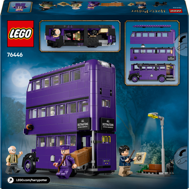 Конструктори LEGO - Конструктор LEGO Harry Potter Пригоди на Лицарському автобусі (76446)#3