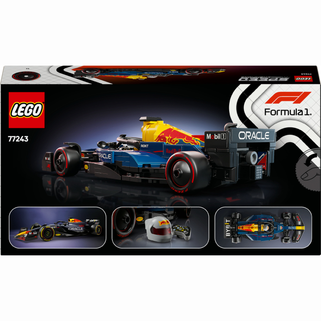 Конструктори LEGO - Конструктор LEGO Speed Champions Автомобіль для перегонів F1 Oracle Red Bull Racing RB20 (77243)#3