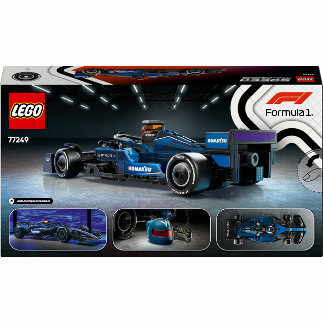 Конструктори LEGO - Конструктор LEGO Speed Champions Автомобіль для перегонів F1 Williams Racing FW46 (77249)#3