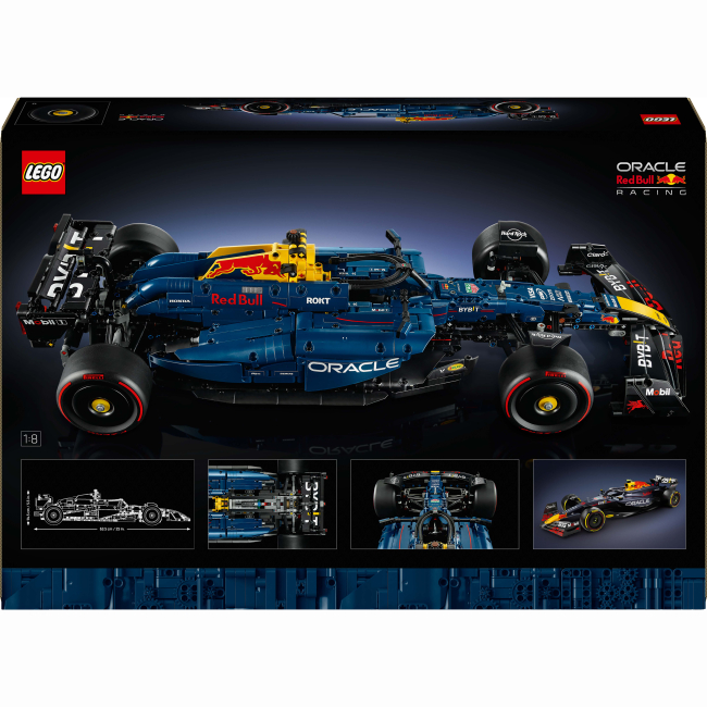 Конструктори LEGO - Конструктор LEGO Technic Автомобіль F1 Oracle Red Bull Racing RB20 (42206)#3