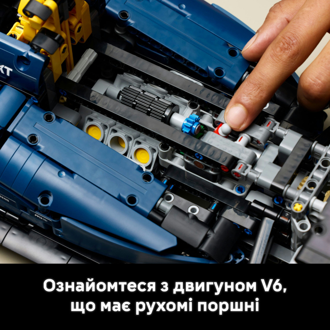 Конструктори LEGO - Конструктор LEGO Technic Автомобіль F1 Oracle Red Bull Racing RB20 (42206)#7