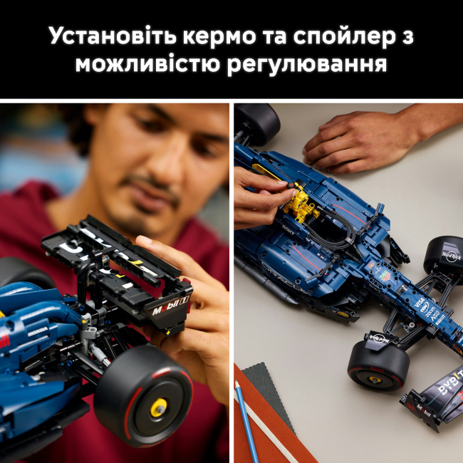 Конструктори LEGO - Конструктор LEGO Technic Автомобіль F1 Oracle Red Bull Racing RB20 (42206)#8