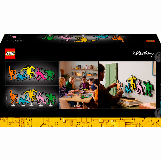 Конструктори LEGO - Конструктор LEGO Art Кіт Гарінґ — Танцюючі чоловічки (31216)#3