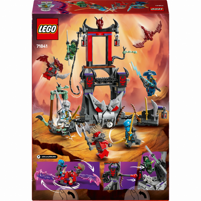 Конструктори LEGO - Конструктор LEGO NINJAGO Село драконячої бурі (71841)#3