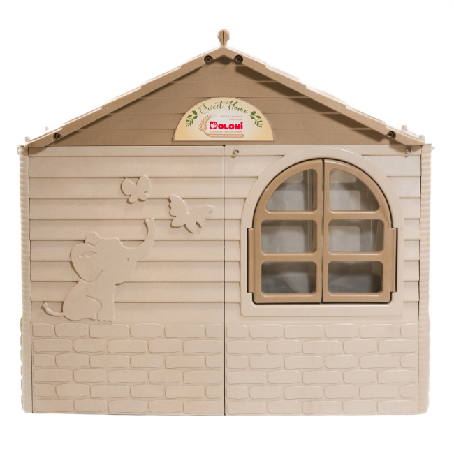 Ігрові комплекси, гойдалки, гірки - Ігровий будиночок Doloni з шторками (02550/s01eco)#2