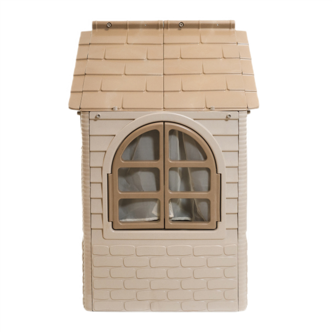 Ігрові комплекси, гойдалки, гірки - Ігровий будиночок Doloni з шторками (02550/s01eco)#3