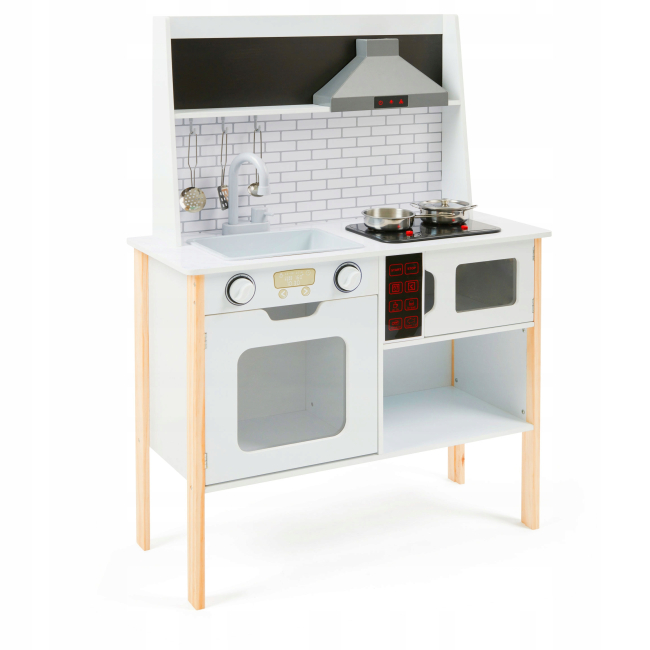 Дитячі кухні та побутова техніка - Ігровий набір Ecotoys Style Дерев'яна кухня (PLK537)#2